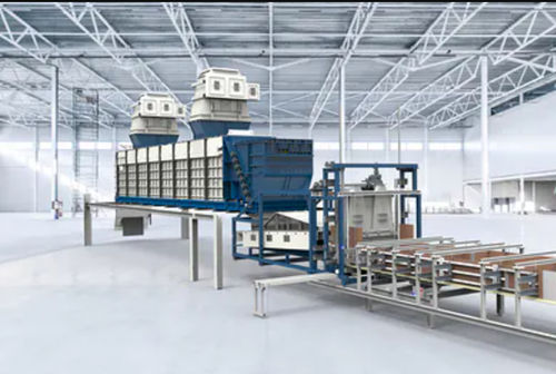 Formatrice di fibre - MDF  - Dieffenbacher