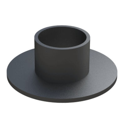 Rondella a spalla - TI   - ISC PLASTIC PARTS - antivibrazioni / arrotondata / in poliammide