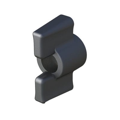 Manopola push-pull - LHMA - ISC PLASTIC PARTS - a farfalla / in poliammide / di acciaio