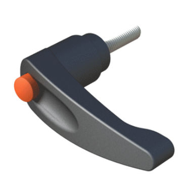 Leva di bloccaggio con impugnatura in plastica - LHKB - ISC PLASTIC PARTS - inossidabile