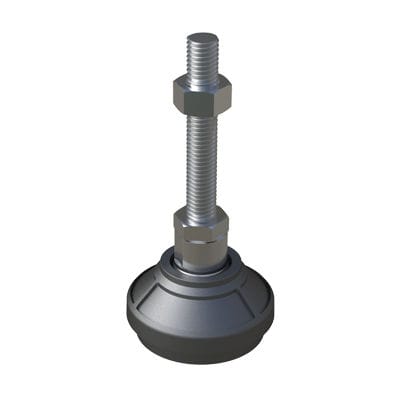 Piede di macchina - JTPW - ISC PLASTIC PARTS - in poliammide / regolabile / per carichi pesanti
