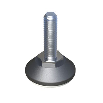 Piede di macchina - LHVF - ISC PLASTIC PARTS - in acciaio / in polipropilene / regolabile