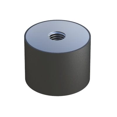 Ammortizzatore di vibrazioni - LSDE - ISC PLASTIC PARTS - a frizione / per macchine / in acciaio