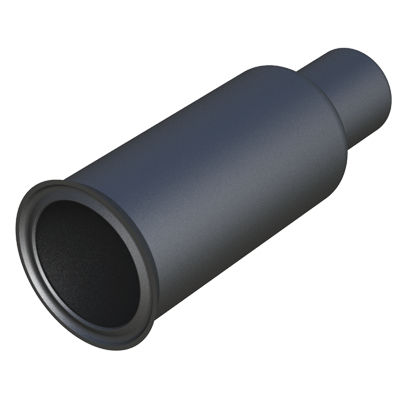 Cappuccio filettato - PTZB - ISC PLASTIC PARTS - rotondo / in polietilene / di protezione