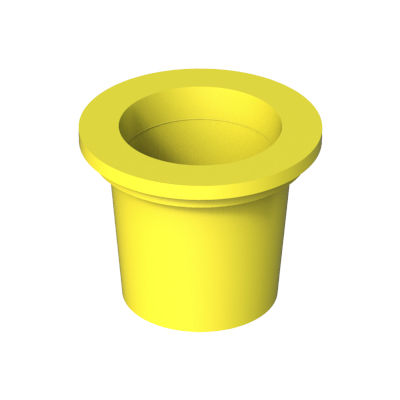 Tappo rotondo - LHUT - ISC PLASTIC PARTS - maschio / in polietilene a bassa densità LDPE / di protezione