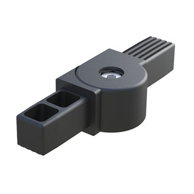 Squadra imperniata per assemblaggio di profilati - THCLP - ISC PLASTIC PARTS