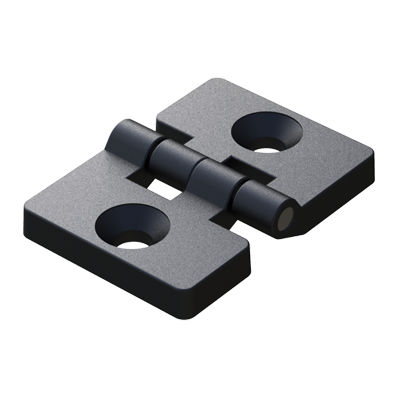 Cerniera a libro - JTPAA - ISC PLASTIC PARTS - in acciaio inossidabile / in PA / avvitabile