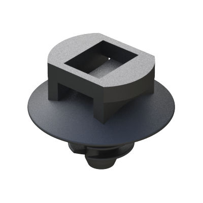 Supporto di montaggio per fascetta di cablaggio in poliammide - MKCS - ISC PLASTIC PARTS