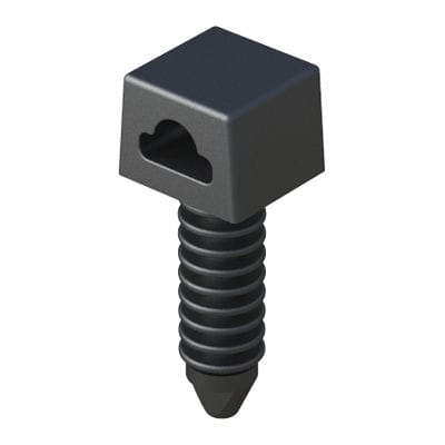 Supporto di montaggio per fascetta di cablaggio in poliammide - MTPSB - ISC PLASTIC PARTS