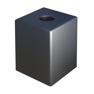 Staffa per tubi - LPFE - ISC PLASTIC PARTS