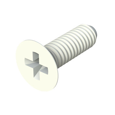 Vite a testa svasata - MTCAP - ISC PLASTIC PARTS - con impronta a croce Phillips / in nylon / in plastica
