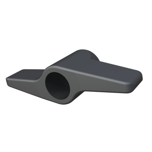 Manopola filettata - BAEPB - ISC PLASTIC PARTS - a farfalla / in nylon / in acciaio
