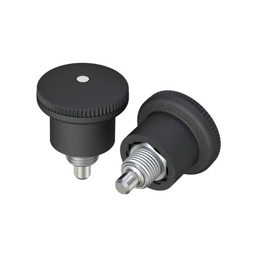 Bullone di fissaggio - CAO - ISC PLASTIC PARTS - in acciaio inossidabile / in poliammide / zigrinato