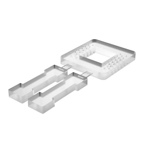 Cappuccio rettangolare - UAG - ISC PLASTIC PARTS - in polipropilene / in PP