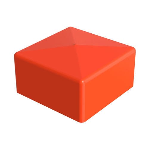 Cappuccio quadrato - VCRD - ISC PLASTIC PARTS - in PVC / stampato