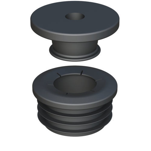 Tappo di protezione press-fit - LIOP - ISC PLASTIC PARTS - rotondo / in HDPE / in POM
