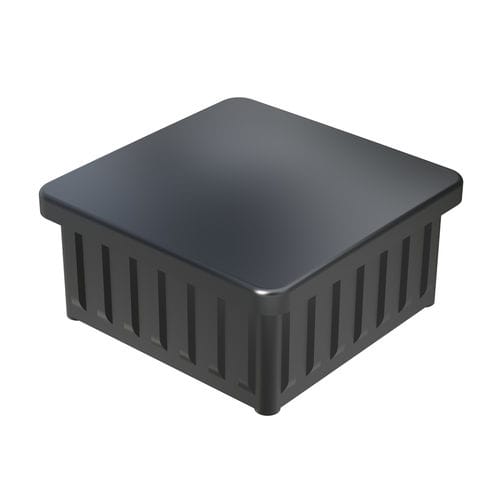 Inserto a pressione - MTGLP - ISC PLASTIC PARTS - in ABS / in cromo / arrotondato