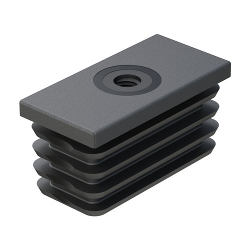 Inserto filettato - VOR - ISC PLASTIC PARTS - in poliammide / rettangolare / quadrato