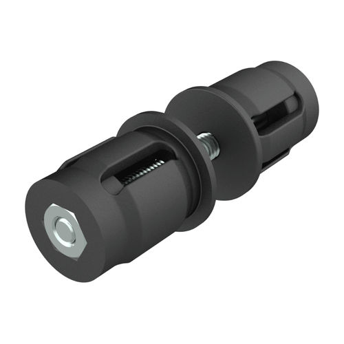 Connettore di alimentazione elettrica - LTRKC - ISC PLASTIC PARTS - diritto / rotondo / in plastica