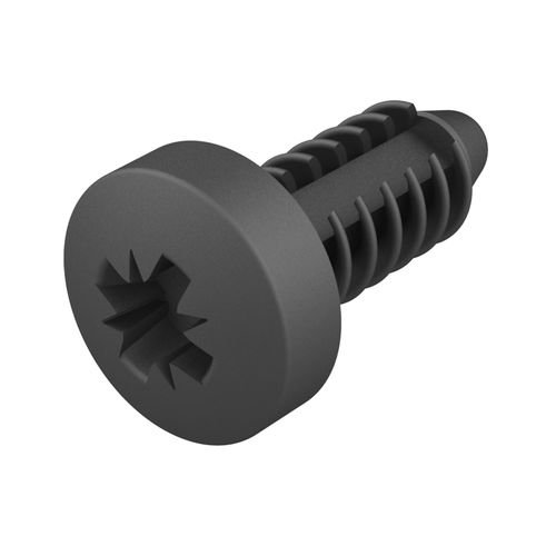 Rivetto a testa cilindrica - FBA - ISC PLASTIC PARTS - in nylon / filettato