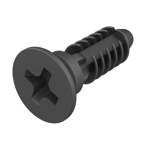 Rivetto a testa svasata - FBC - ISC PLASTIC PARTS - in nylon / filettato