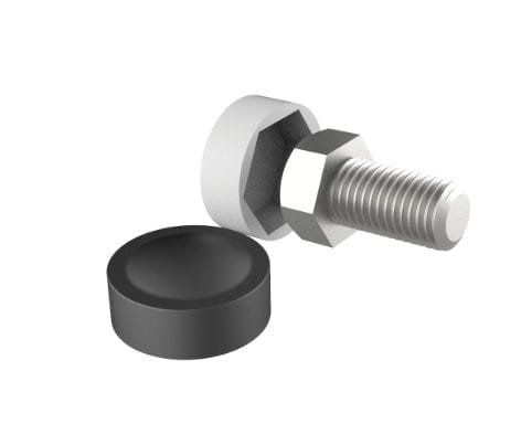 Cappuccio rotondo - LBKB - ISC PLASTIC PARTS - in polietilene / di protezione / fotovoltaico