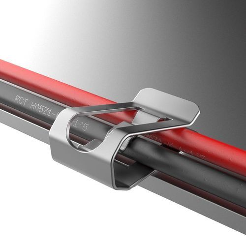 Collare per cavo elettrico in acciaio inossidabile - SFC - ISC PLASTIC PARTS - resistente alla corrosione / per applicazioni fotovoltaiche