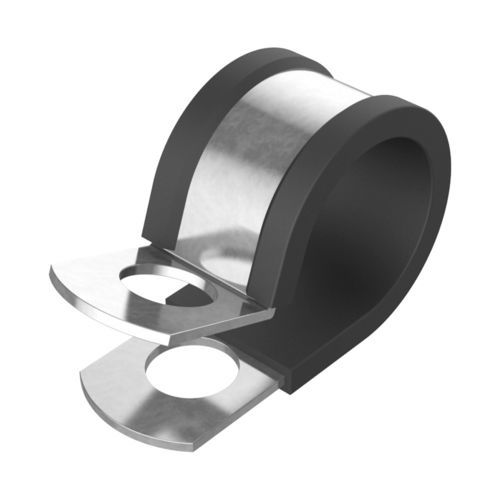 Collare per cavo elettrico in acciaio inossidabile - MASB - ISC PLASTIC PARTS - in acciaio galvanizzato / con montaggio a vite / resistente alla corrosione