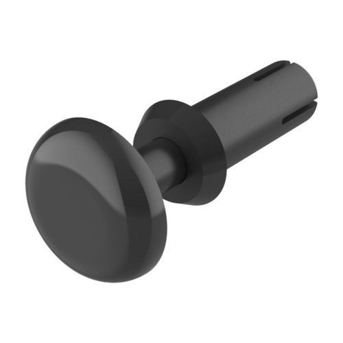 Rivetto a testa larga - MRMHM - ISC PLASTIC PARTS - in nylon / in plastica / nero