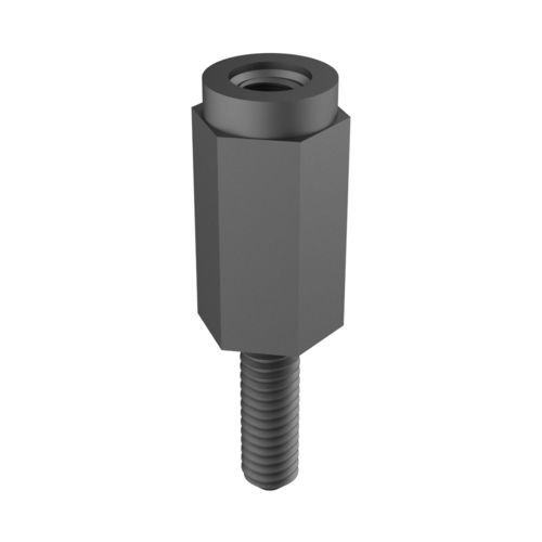 Colonnina distanziale per scheda a circuito stampato - MSCE - ISC PLASTIC PARTS - filettata / maschio / femmina