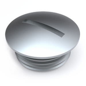Tappo rotondo - PRTT - ISC PLASTIC PARTS - filettato / in ottone / in polistirene