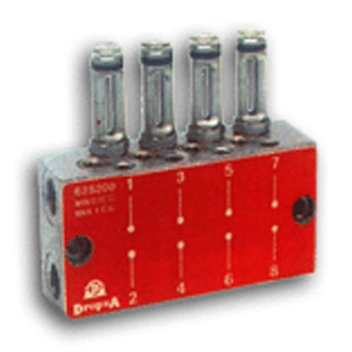 Distributore idraulico a cassetto - AP1  - Dropsa spa - con azionamento manuale / in acciaio
