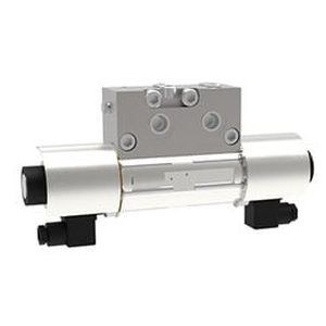 Distributore pneumatico a cassetto - 0083550 - Dropsa spa - a comando elettrico / a 4/3 vie / modulare