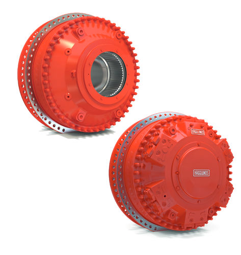 Motore idraulico a pistoni radiali - Hägglunds CBm - Bosch Rexroth Hägglunds - ad alta coppia / con scanalatura / con giunti per alberi