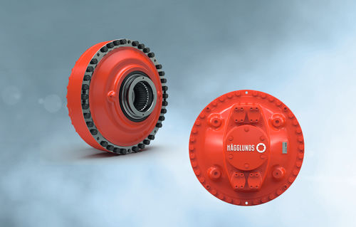 Motore idraulico a pistoni radiali - Hägglunds Quantum - Bosch Rexroth Hägglunds - ad alta coppia / con scanalatura / con giunti per alberi