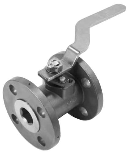 Valvola a sfera - 7RRR series - Metso Automation - a leva / di arresto / con flangia