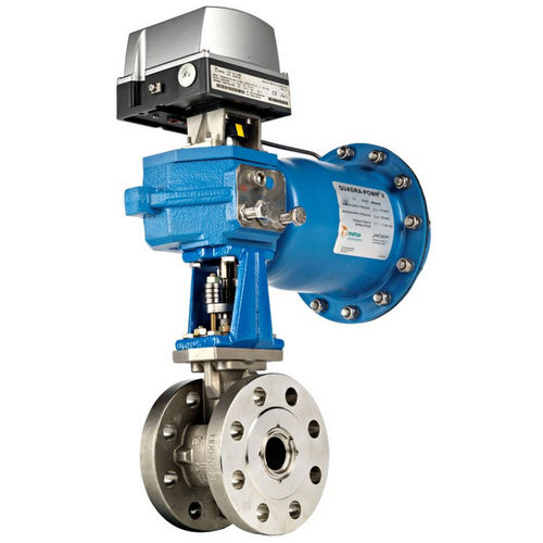 Valvola a maschio conico - Neles® Finetrol - Metso Automation - di regolazione / con flangia