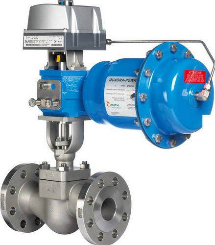 Valvola a globo - Neles® - Metso Automation - di regolazione / con flangia