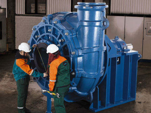 Pompa per fanghi - Metso Automation - industriale / da trasporto / a montaggio orizzontale