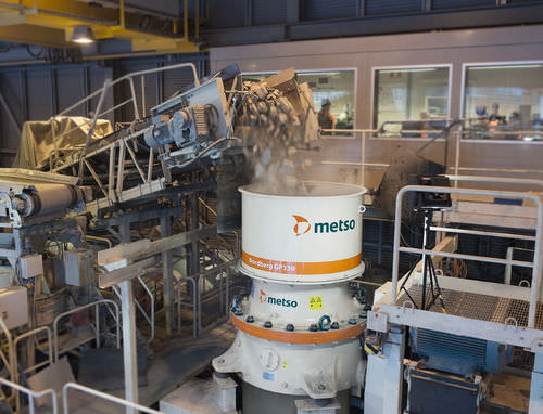Frantoio a cono - Nordberg® GP series - Metso Automation - fisso