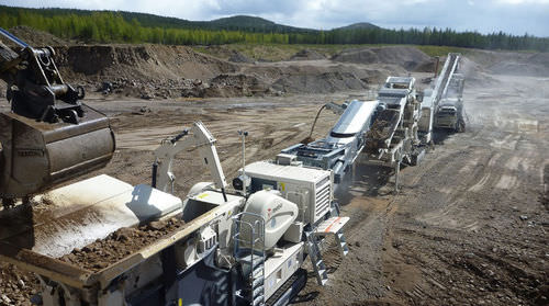 Impianto di frantumazione a ganascia - Lokotrack® LT120E™  - Metso Automation - mobile
