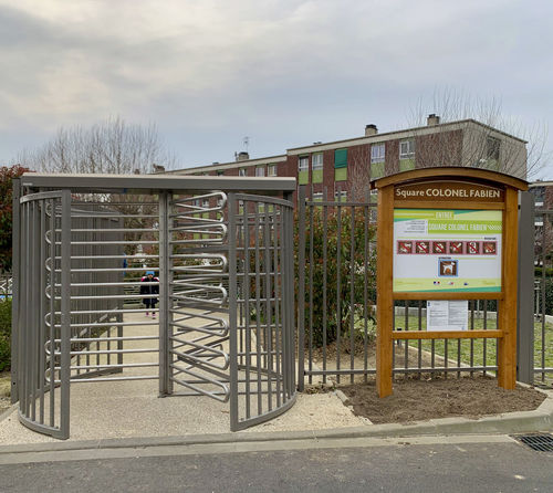 Tornello a tutta altezza - TRN-SP - Ollagnier SCA - antifrode / automatico