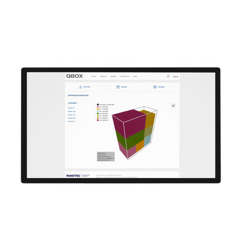 Software di gestione degli ordini - QBOX - Panotec - di analisi di misure dimensionali / di ottimizzazione / di posizionamento