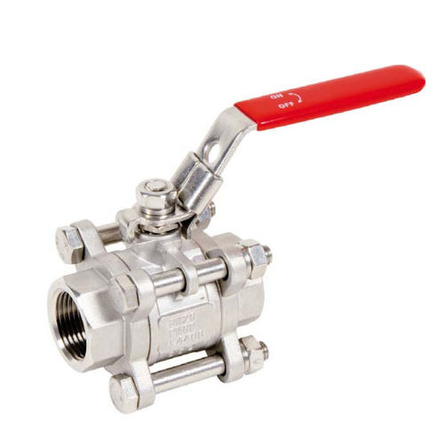 Valvola a sfera - 790 series - SFERACO - a leva / femmina-femmina / 3 pezzi