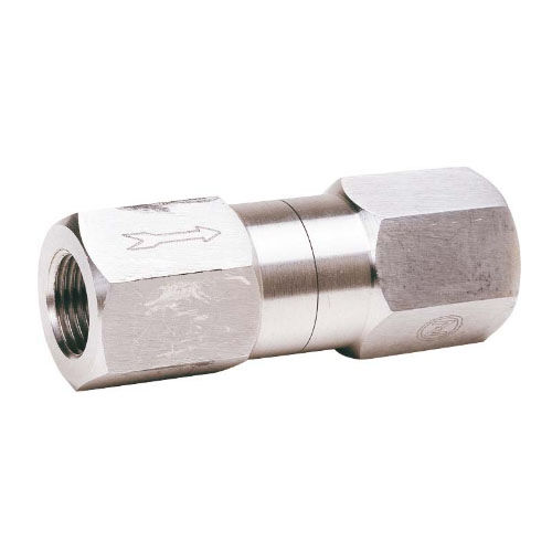 Valvola di ritegno a sfera - 388 series - SFERACO - per aria compressa / femmina-femmina / per l'industria chimica