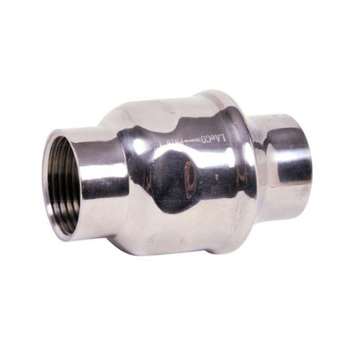 Valvola di ritegno a disco - 327 series - SFERACO - per aria compressa / femmina-femmina / per l'industria chimica