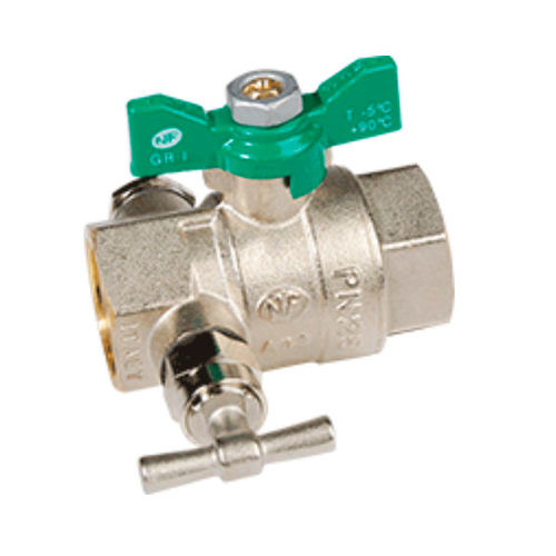 Valvola a sfera - 526 series - SFERACO - manuale / per acqua / femmina-femmina