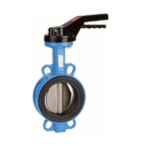 Valvola a farfalla - 1173 series  - SFERACO - a leva / per acqua / rivestita