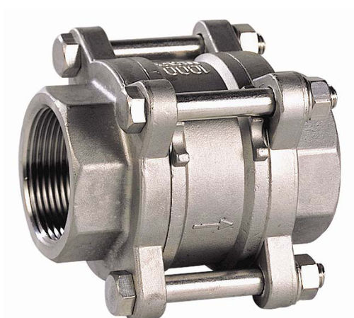 Valvola di ritegno 3 pezzi - 380 series - SFERACO - a disco / per acqua / per aria compressa