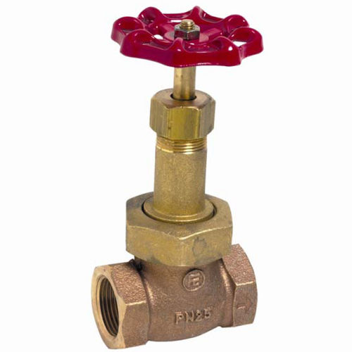 Valvola a globo - 454 series - SFERACO - con volante / femmina-femmina / PTFE